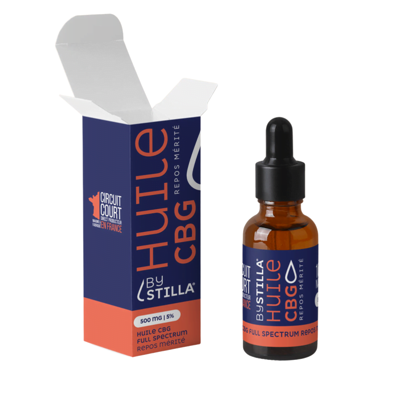 Huile CBD + CBG Repos Mérité