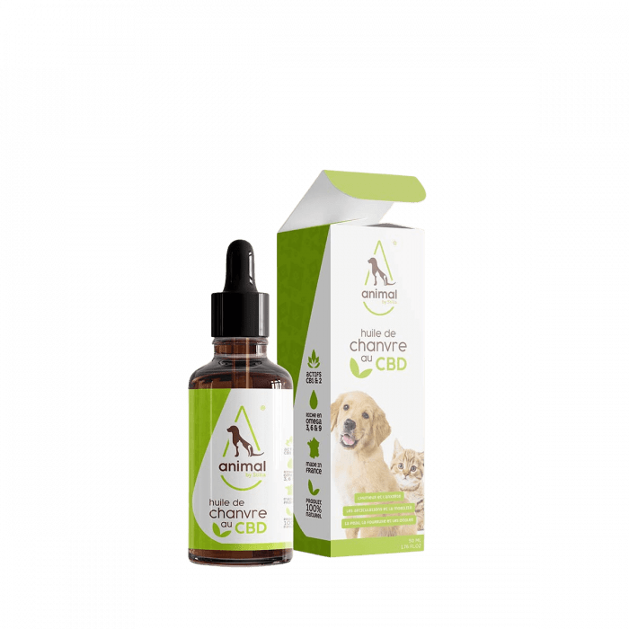 Huile au chanvre CBD Animal ByStilla Huile au chanvre CBD Animal ByStilla
