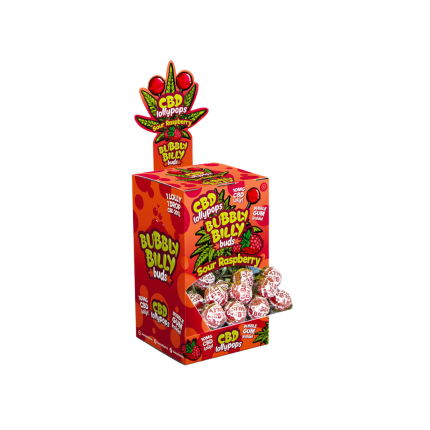 Sucette CBD framboise | BUBBLY BILLY