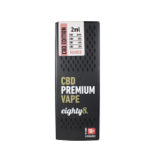 Eighty8 CBD Vape Pen Premium Lemon Chery Gelato, 45 % CBD, 2 ml