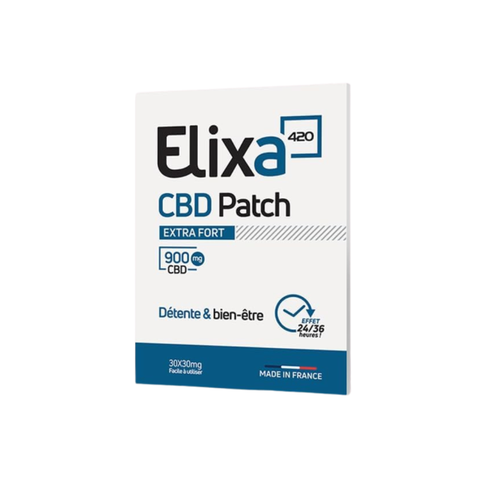Patch CBD Muscles & Articulations - 30 mg de CBD - ELIXA 420 – Image 1