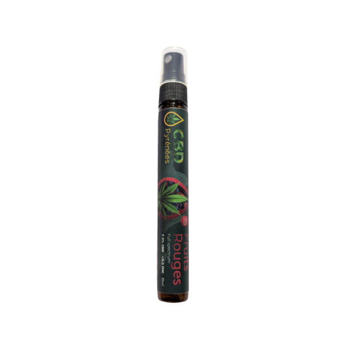 Spray Huile CBD 7,5% Fruit rouge – Image 1