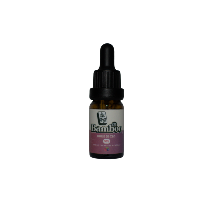 Huile CBD Framboise Myrtille - Bamboo CBD